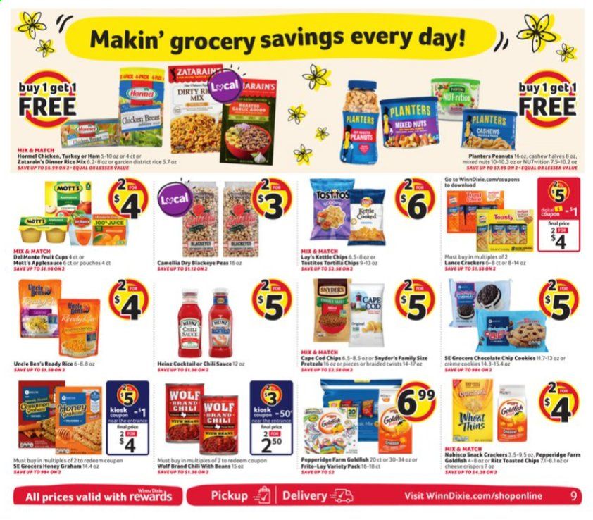 Winn Dixie (AL, FL, GA, LA, MS) Weekly Ad Flyer December 30 to January 5