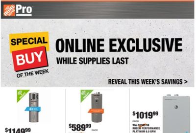 The Home Depot Weekly Ad Flyer December 28 to January 4