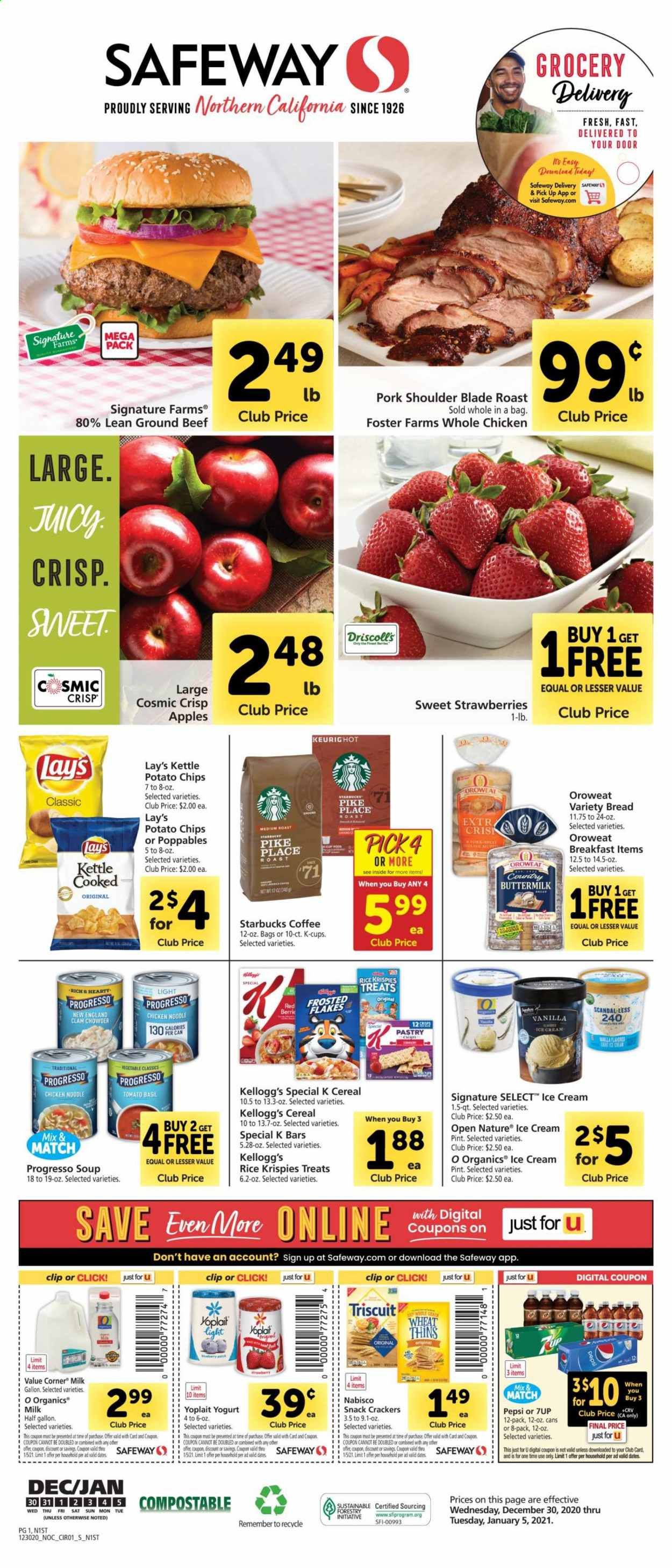 Safeway (AZ, CA, CO, HI, MD, NE, OR, VA, WA) Weekly Ad Flyer December 30 to January 5