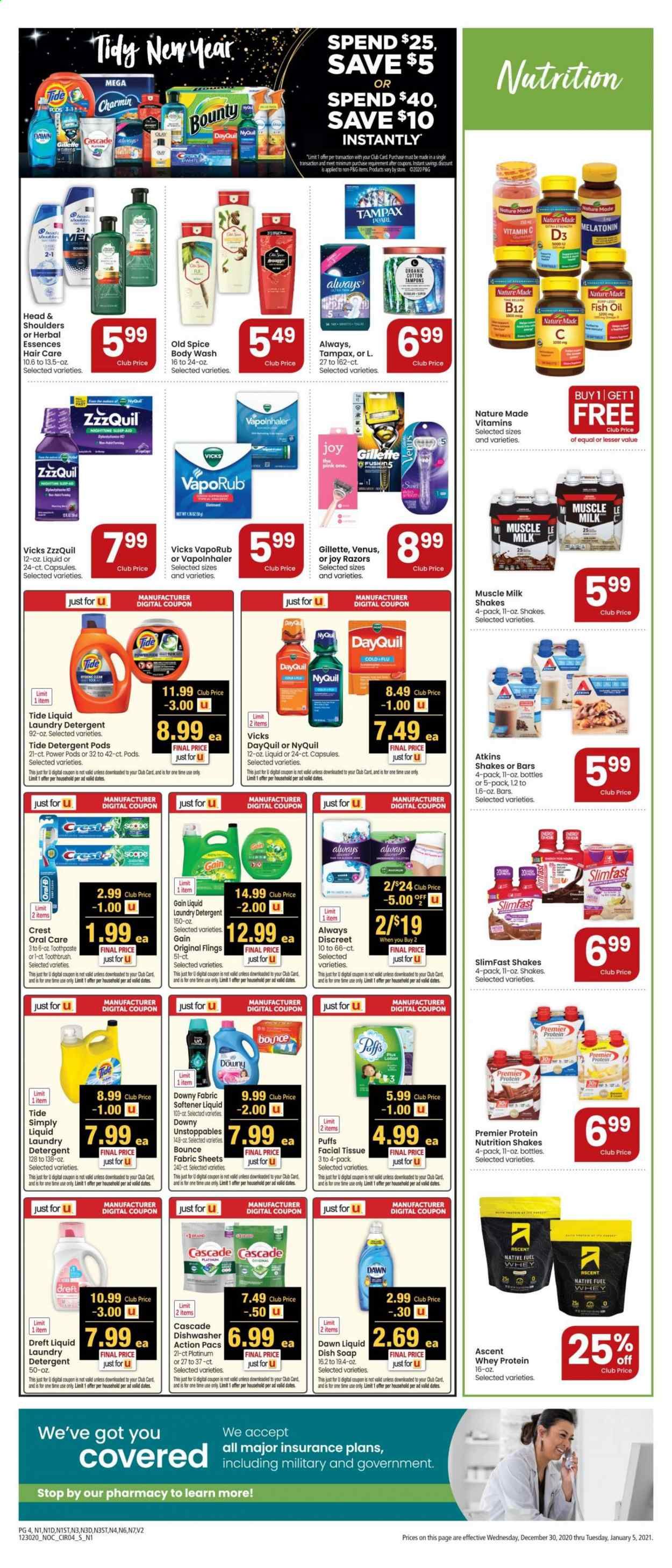 Safeway (AZ, CA, CO, HI, MD, NE, OR, VA, WA) Weekly Ad Flyer December 30 to January 5
