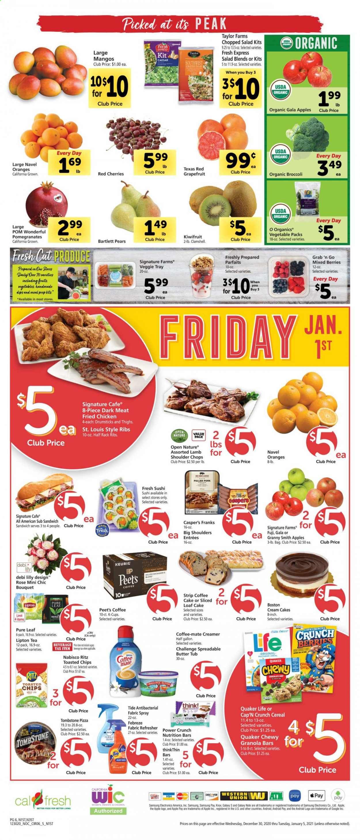 Safeway (AZ, CA, CO, HI, MD, NE, OR, VA, WA) Weekly Ad Flyer December 30 to January 5