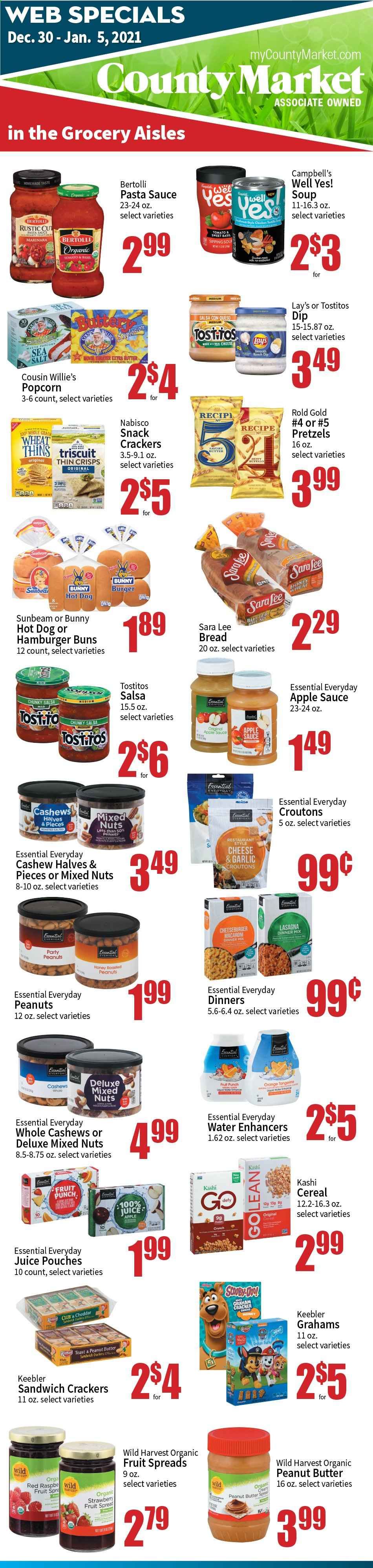 County Market Weekly Ad Flyer December 30 to January 5