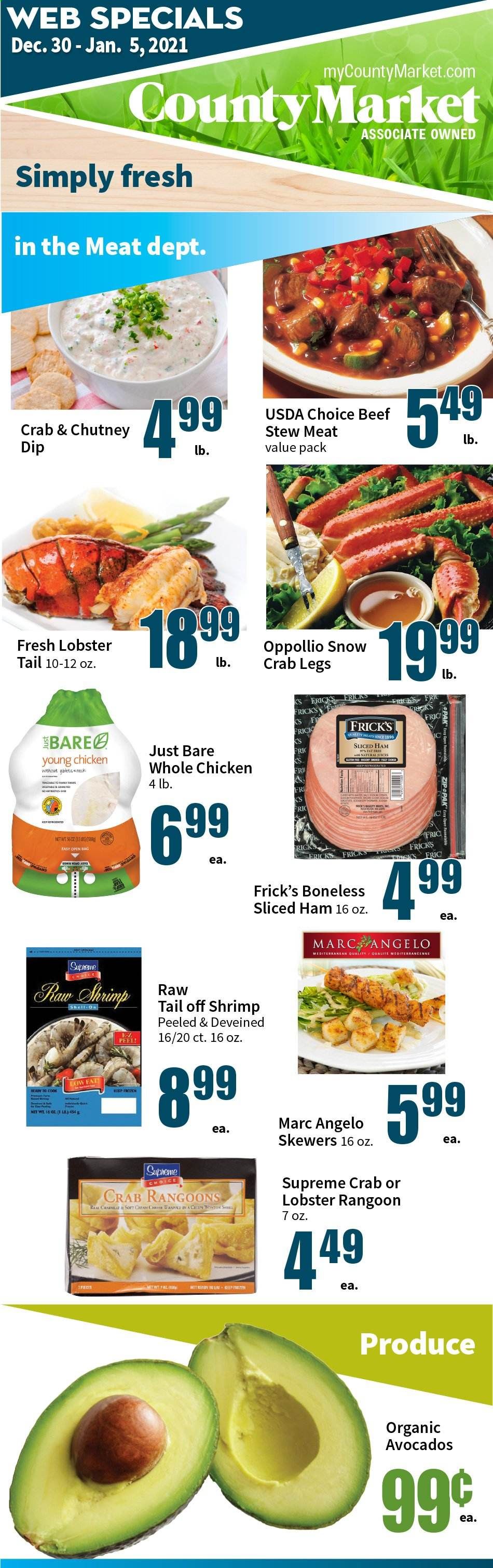 County Market Weekly Ad Flyer December 30 to January 5
