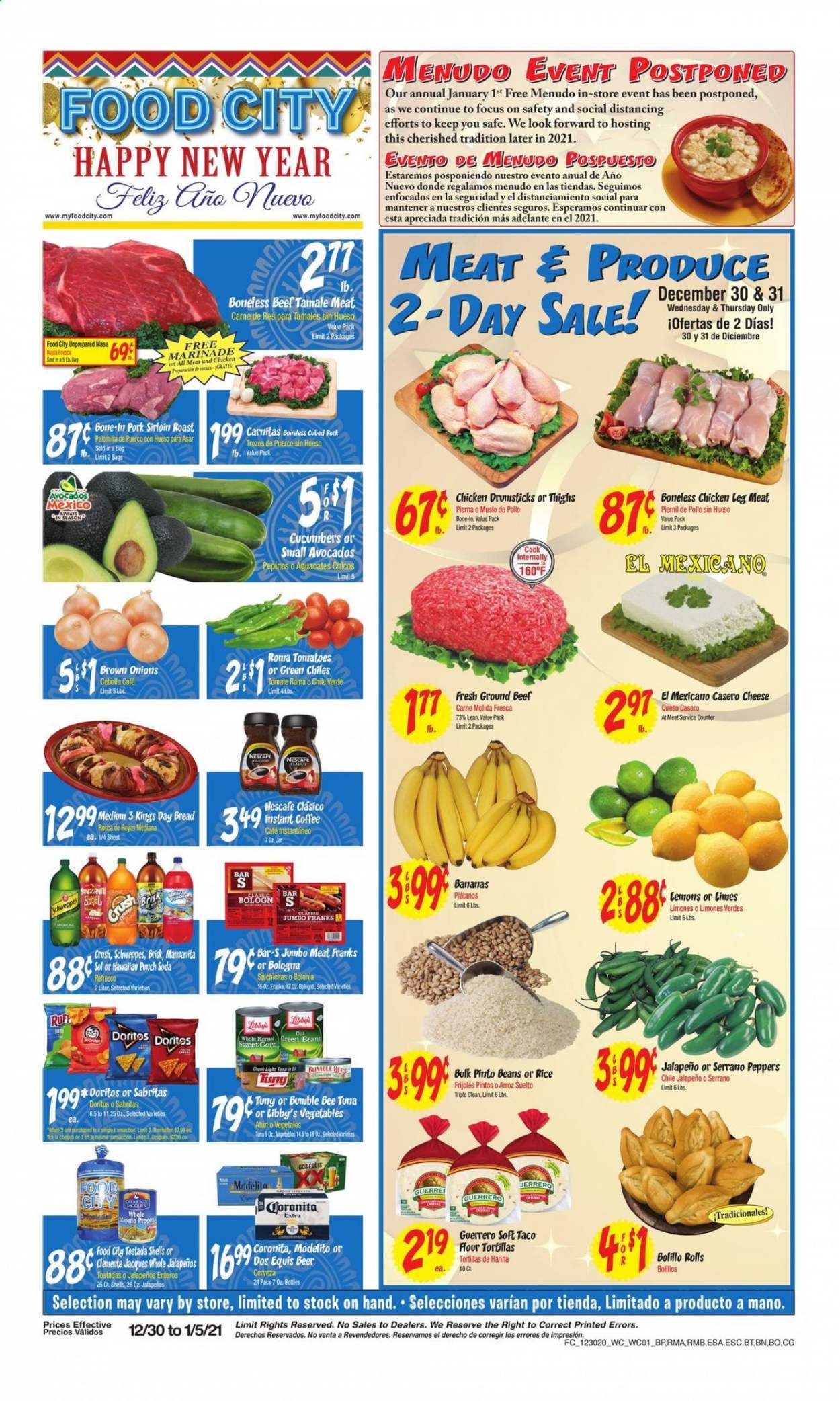 Food City Weekly Ad Flyer December 30 to January 5