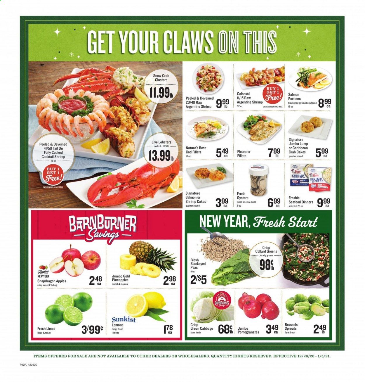 Lowes Foods Weekly Ad Flyer December 26 to January 5