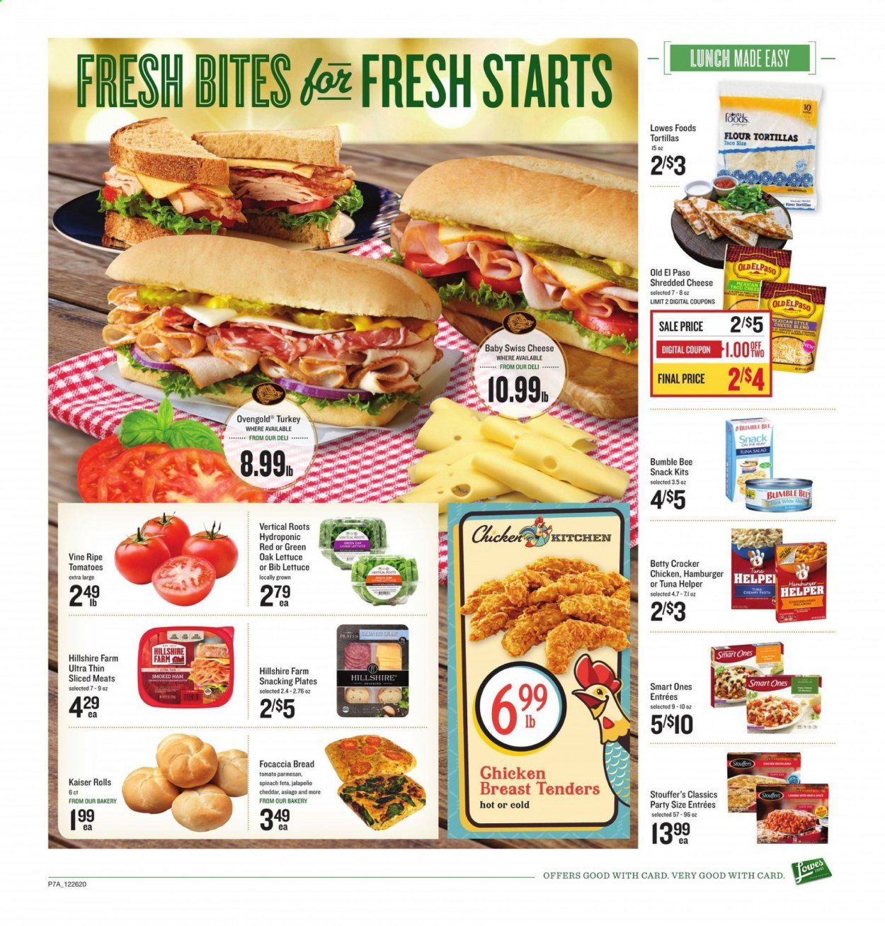Lowes Foods Weekly Ad Flyer December 26 to January 5