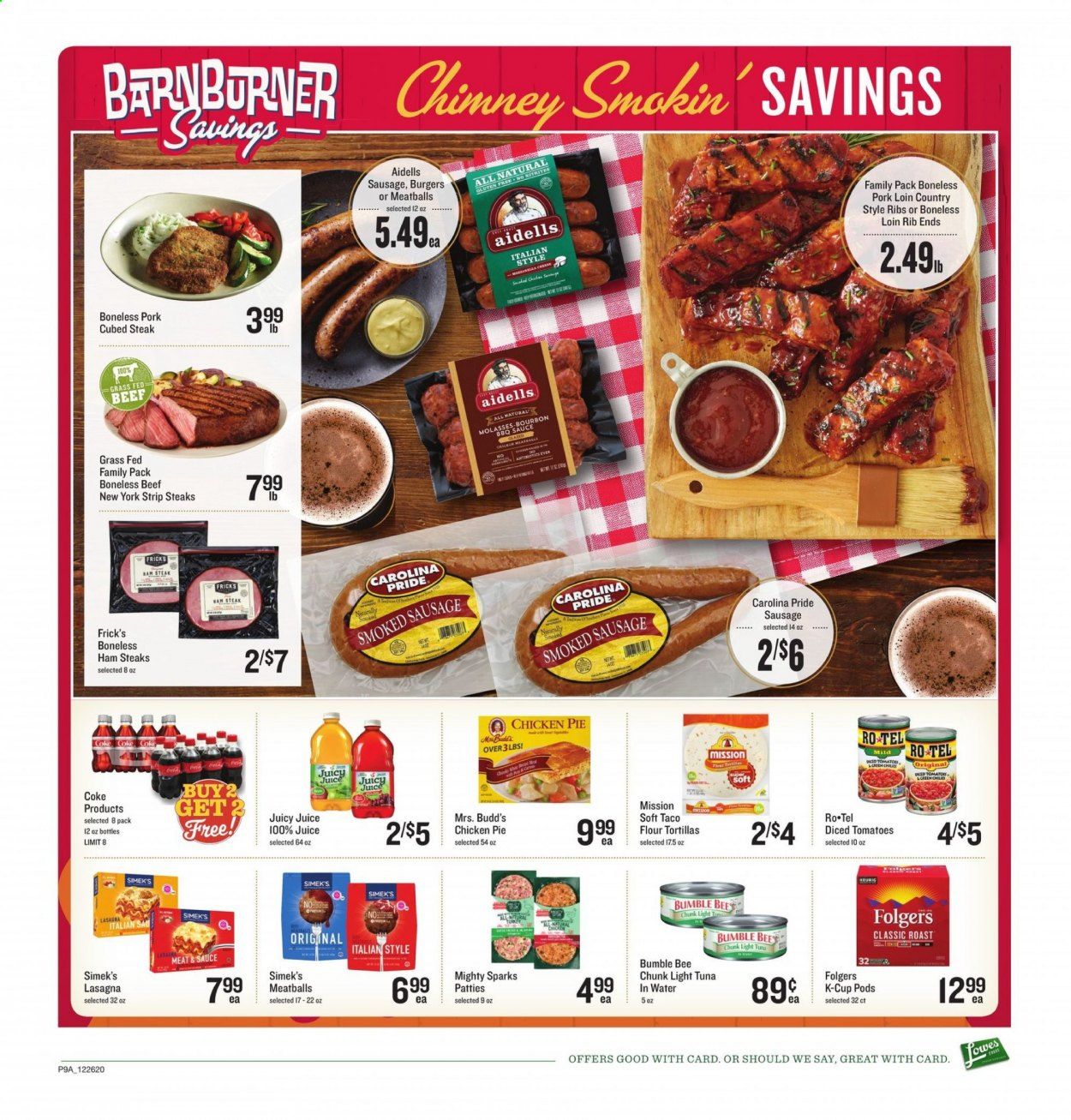 Lowes Foods Weekly Ad Flyer December 26 to January 5
