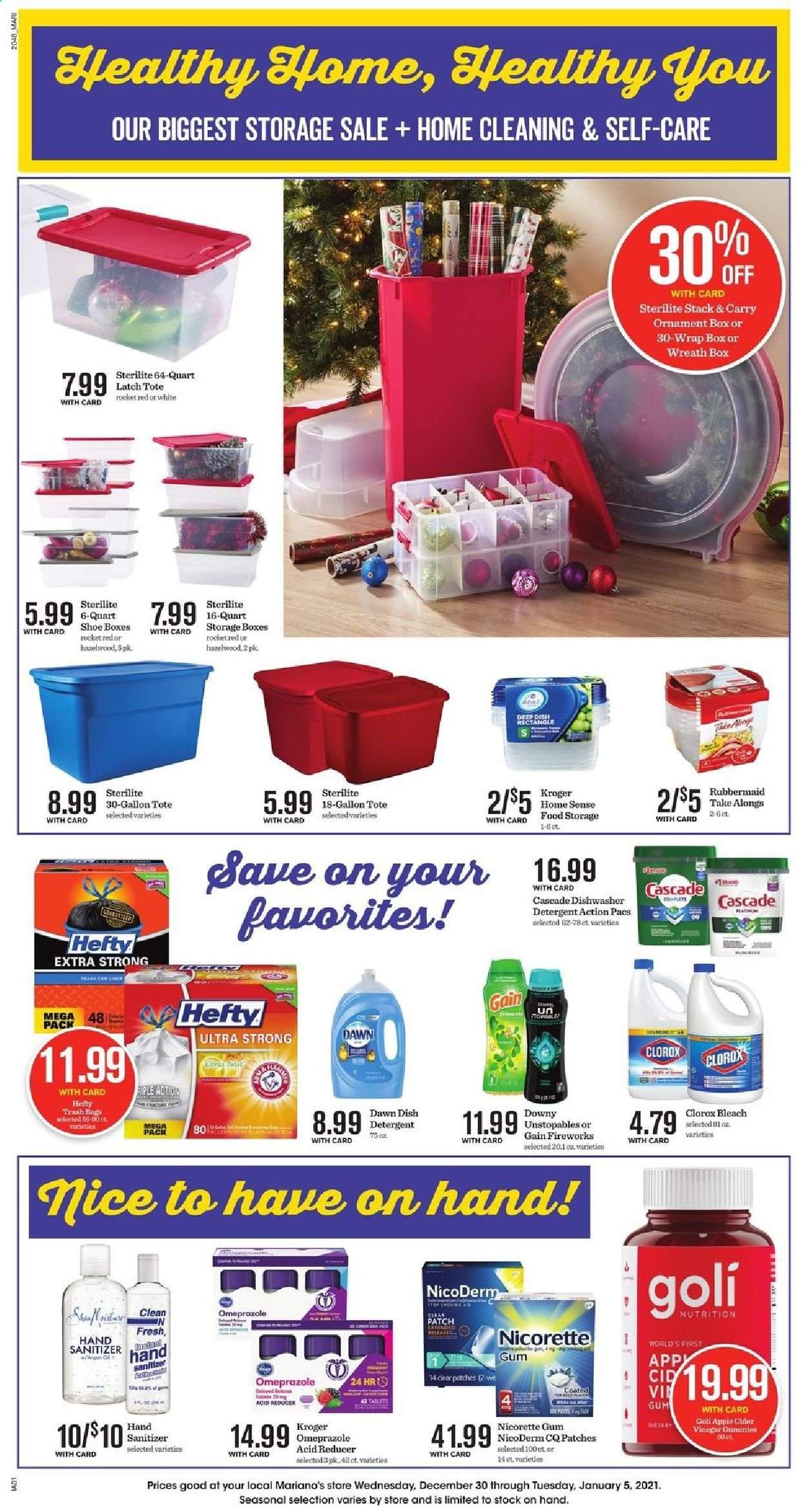 Mariano’s Weekly Ad Flyer December 30 to January 5