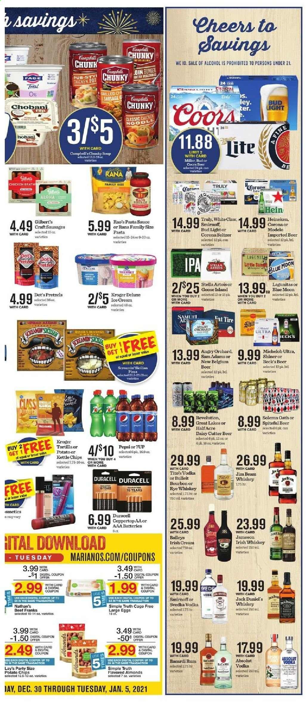 Mariano’s Weekly Ad Flyer December 30 to January 5