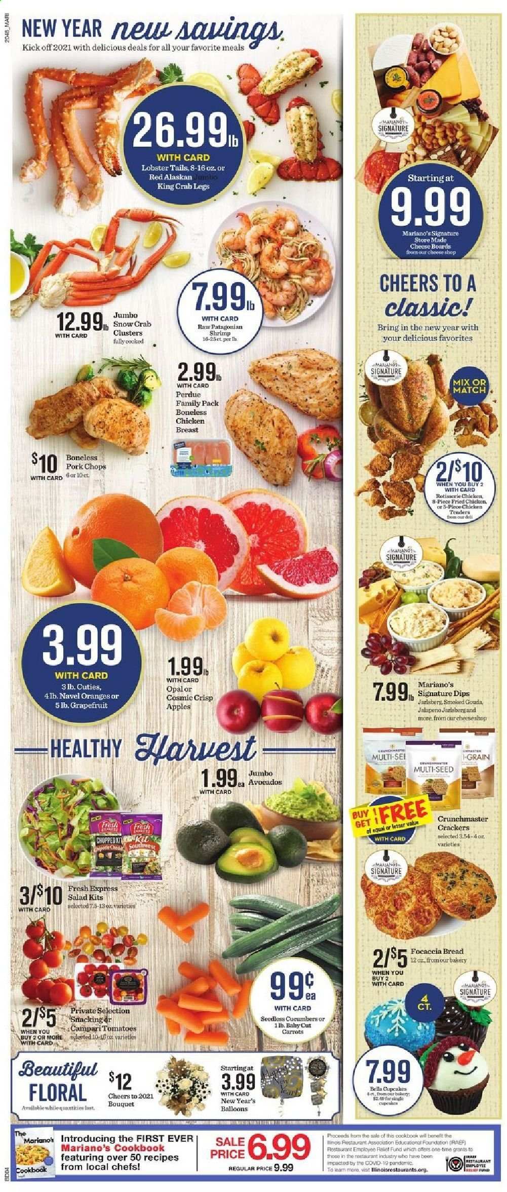 Mariano’s Weekly Ad Flyer December 30 to January 5