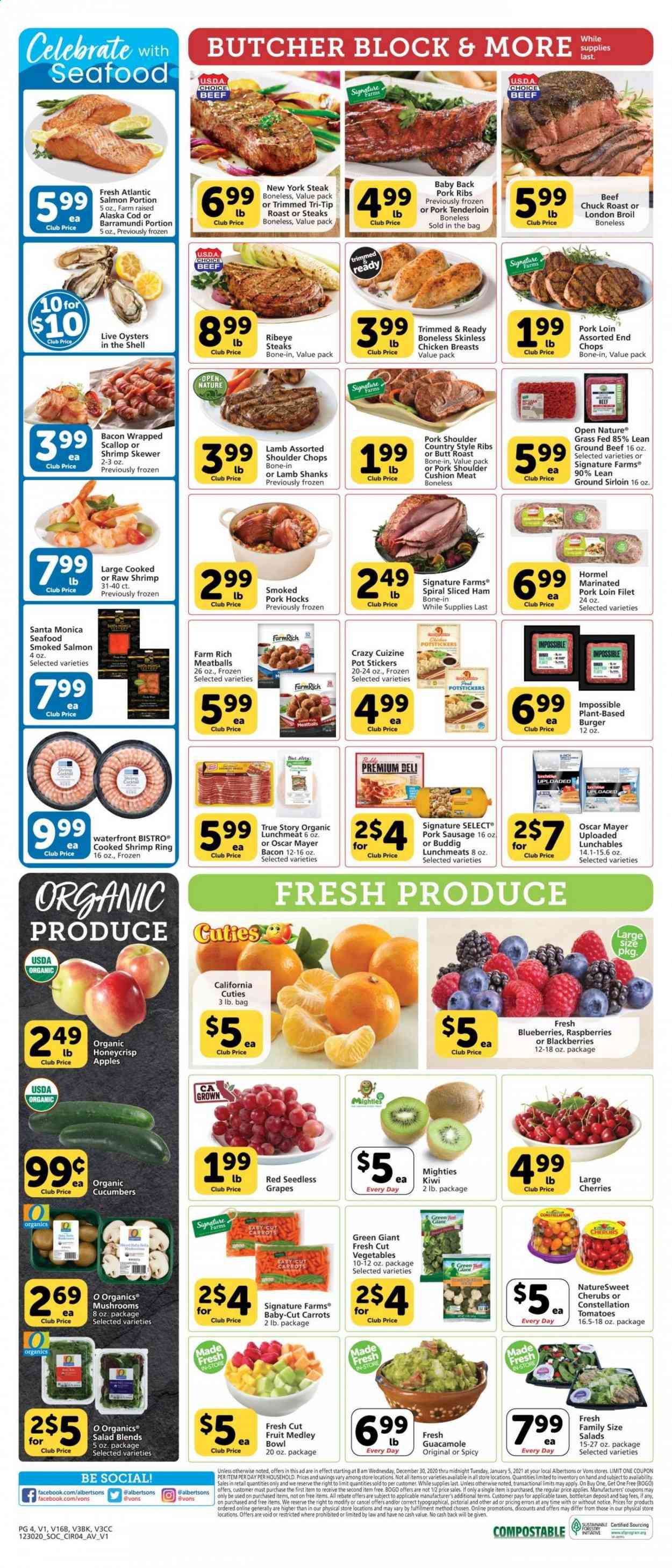 Vons (CA, NV) Weekly Ad Flyer December 30 to January 5