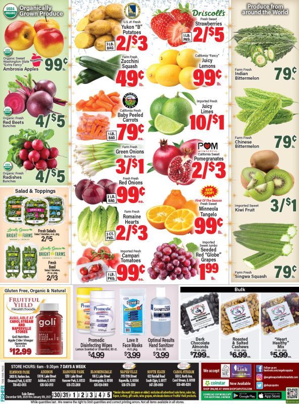 Angelo Caputo's New Year Weekly Ad Flyer December 30, 2020 to January 5, 2021