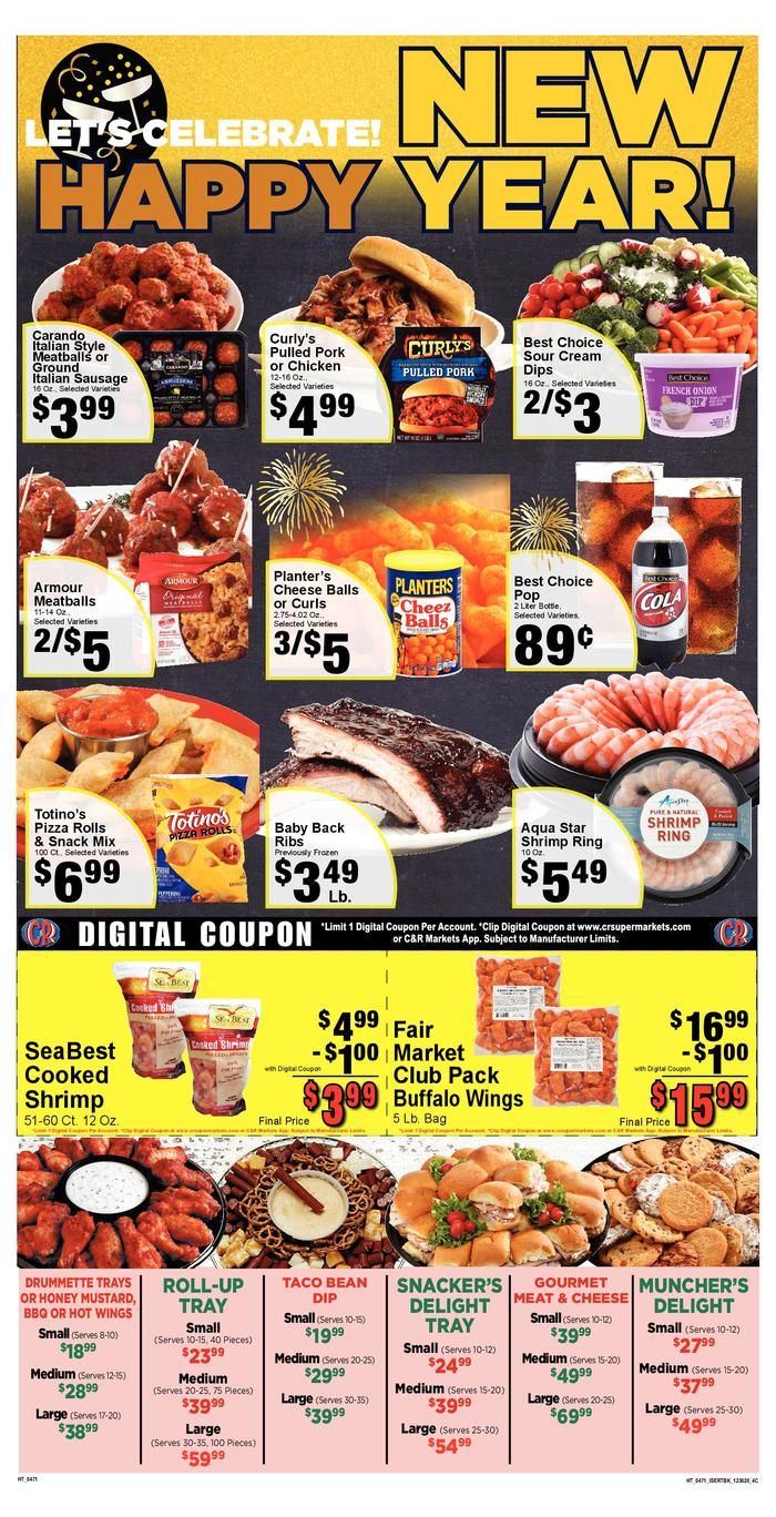 C&R Market New Year Weekly Ad Flyer December 30, 2020 to January 5, 2021