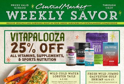Central Market New Year Weekly Ad Flyer December 30, 2020 to January 5, 2021