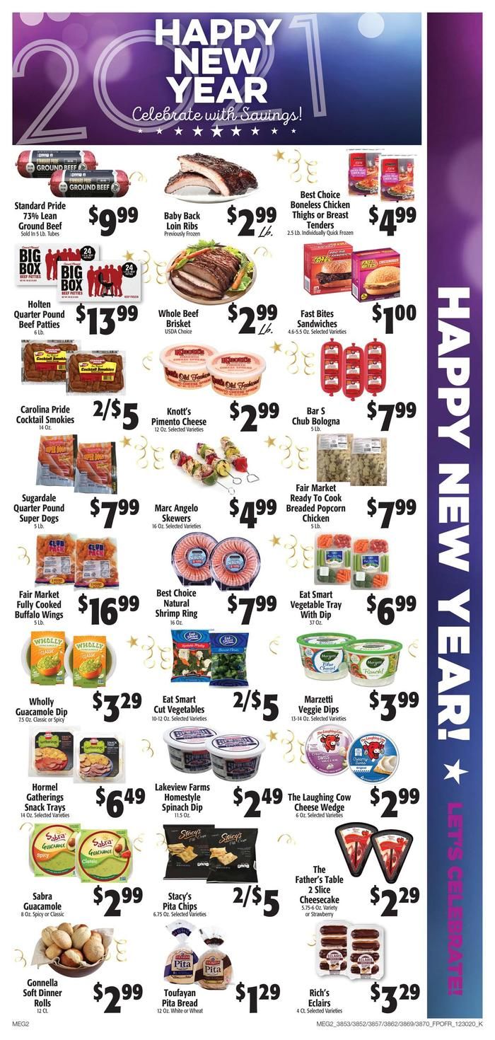 E.W. James & Sons New Year Weekly Ad Flyer December 30, 2020 to January 5, 2021
