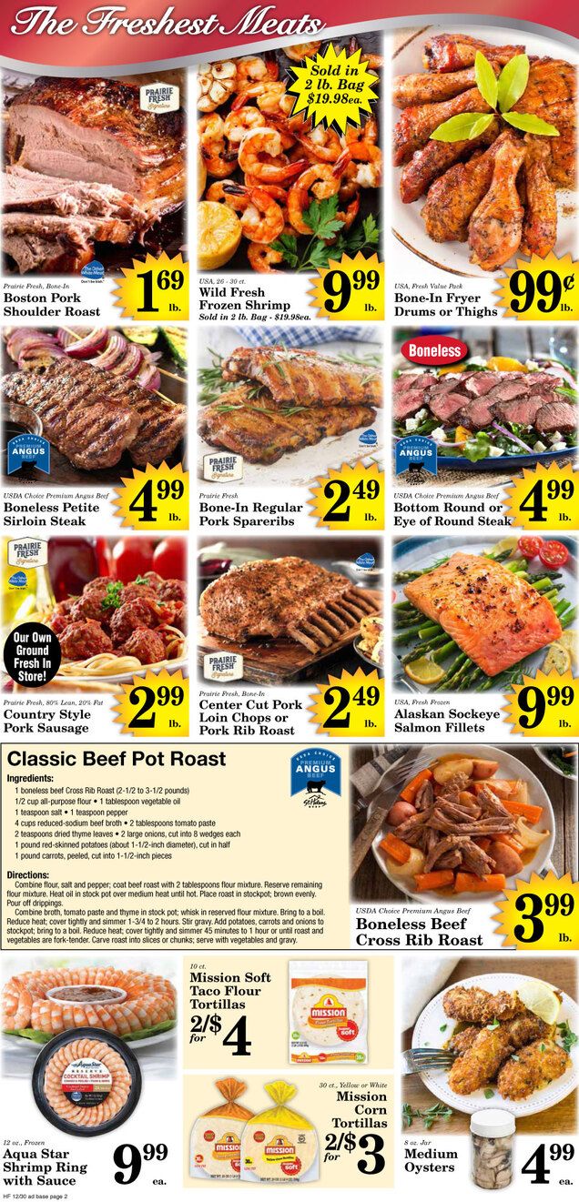 Harvest Foods New Year Weekly Ad Flyer December 30, 2020 to January 5, 2021