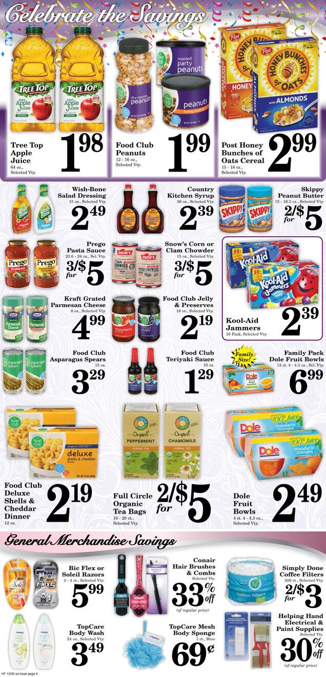 Harvest Foods New Year Weekly Ad Flyer December 30, 2020 to January 5, 2021