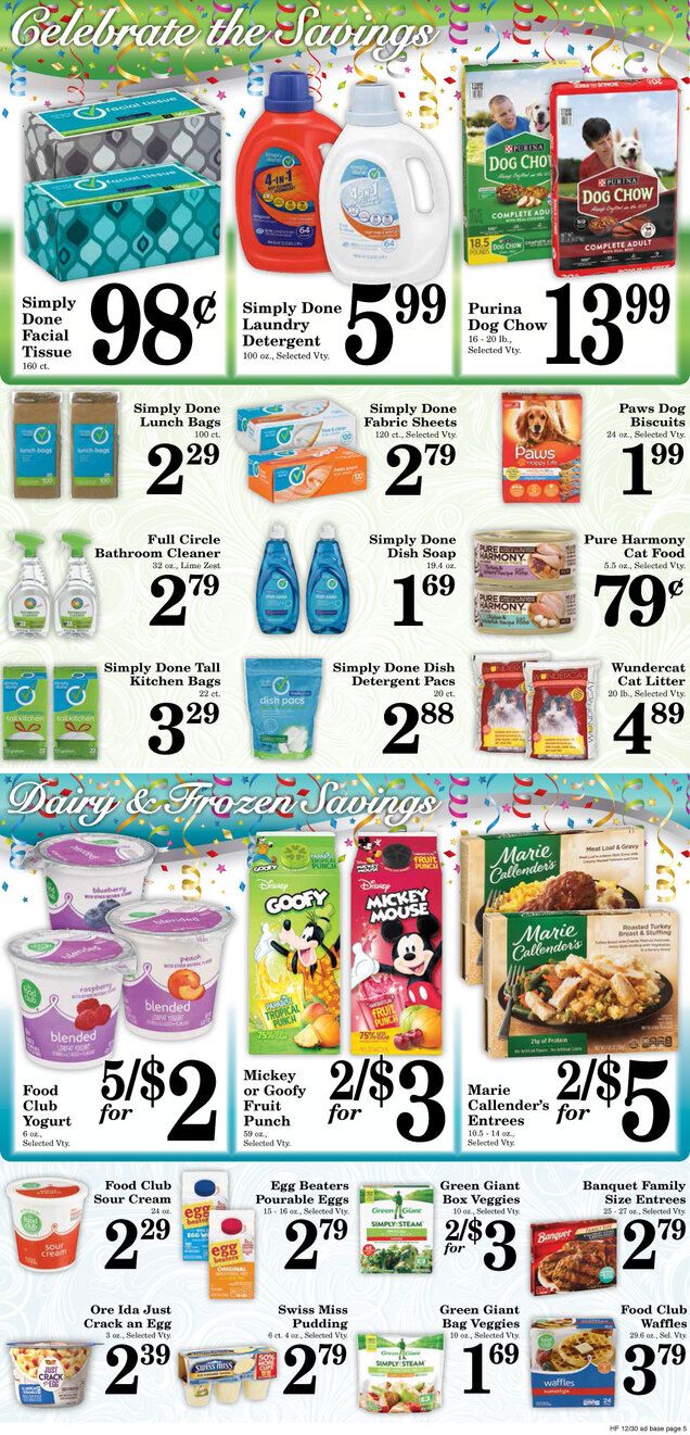 Harvest Foods New Year Weekly Ad Flyer December 30, 2020 to January 5, 2021