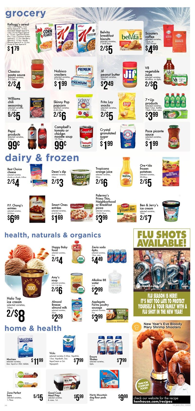 Hen House New Year Weekly Ad Flyer December 30, 2020 to January 5, 2021