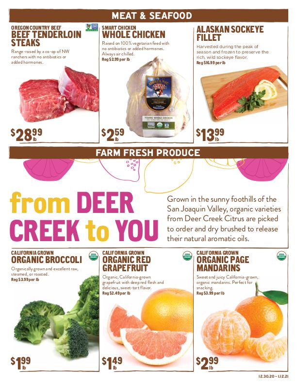 New Seasons Market (CA) New Year Weekly Ad Flyer December 30, 2020 to January 12, 2021