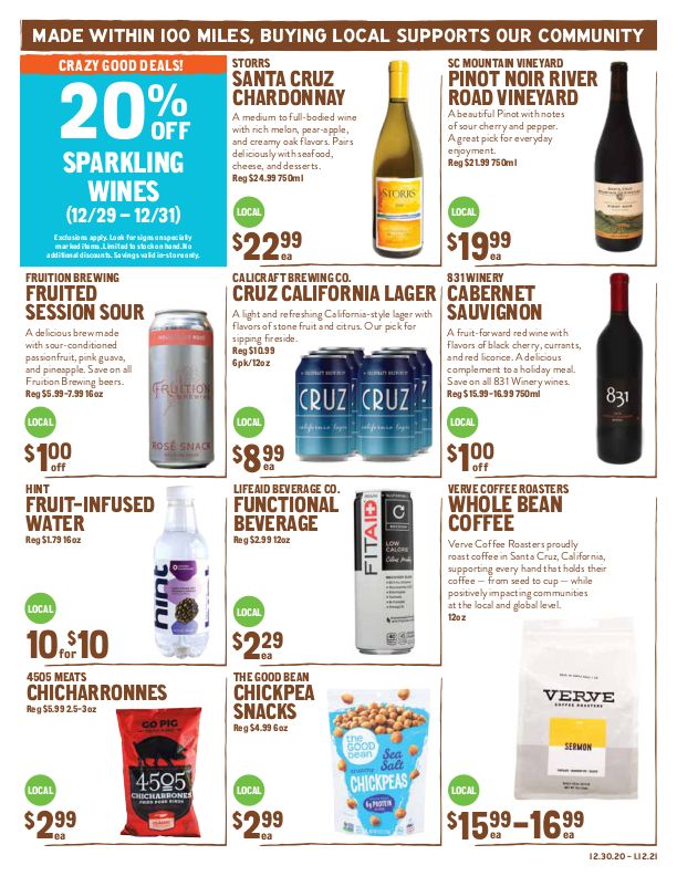 New Seasons Market (CA) New Year Weekly Ad Flyer December 30, 2020 to January 12, 2021
