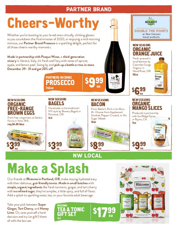 New Seasons Market (OR) New Year Weekly Ad Flyer December 30, 2020 to January 5, 2021