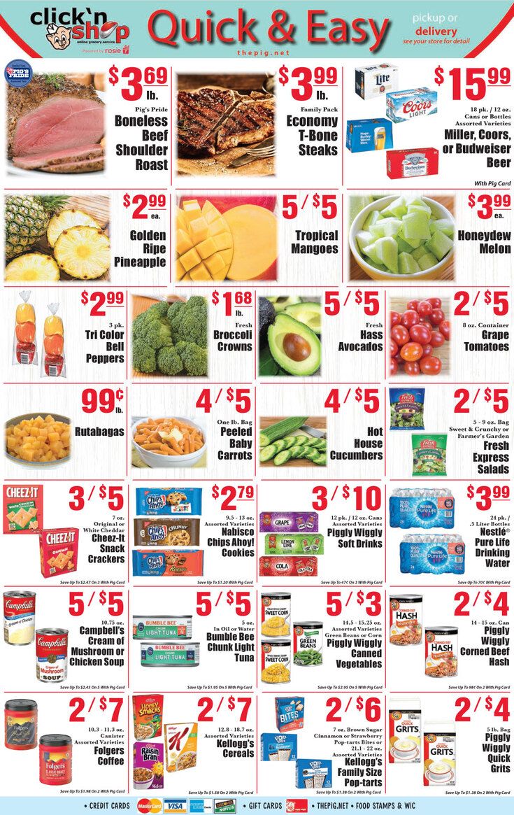 Piggly Wiggly (GA) New Year Weekly Ad Flyer December 30, 2020 to January 5, 2021
