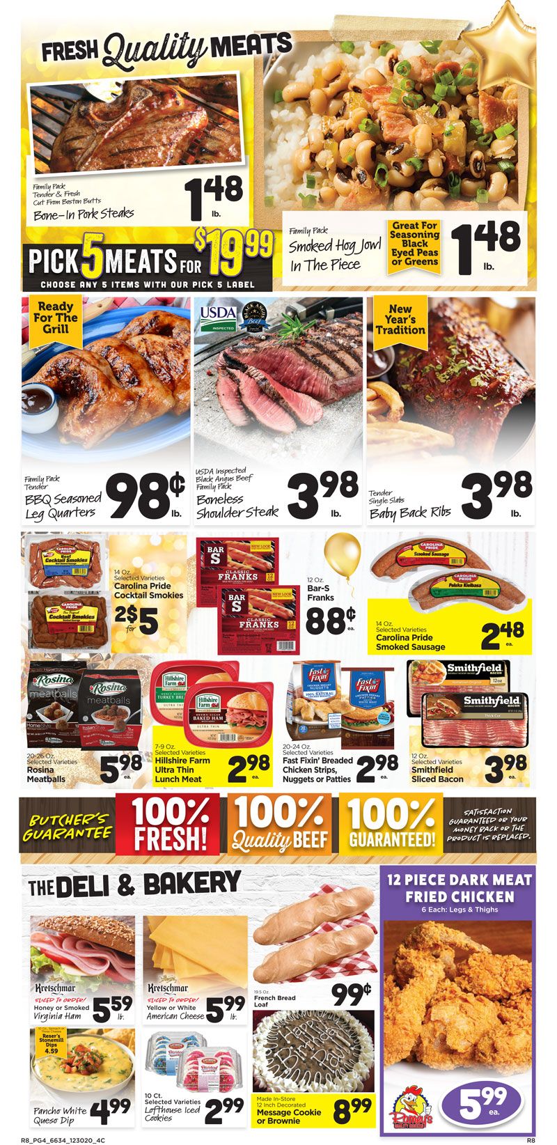 Ramey's New Year Weekly Ad Flyer December 30, 2020 to January 5, 2021