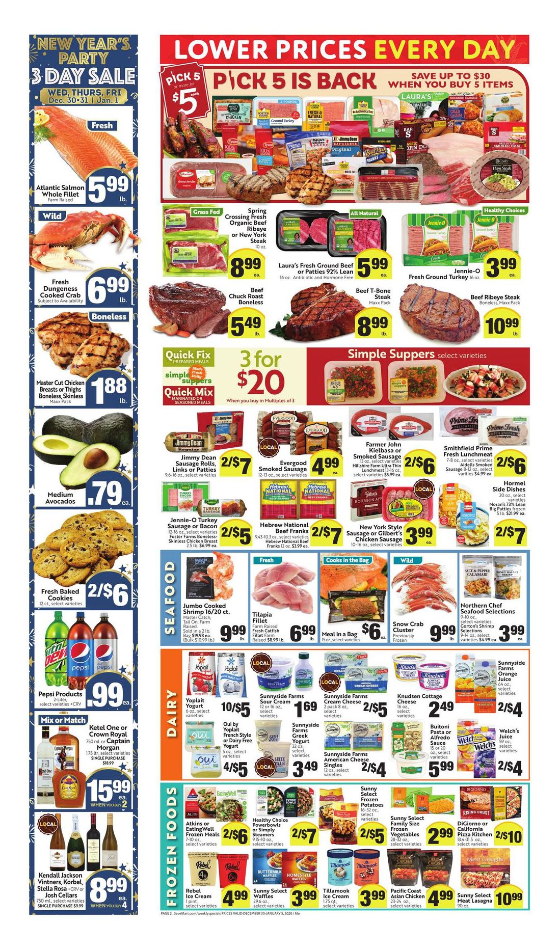 Save Mart New Year Weekly Ad Flyer December 30, 2020 to January 5, 2021