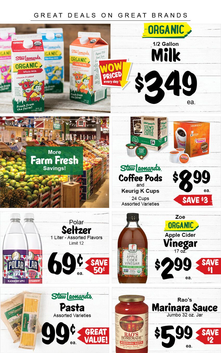 Stew Leonard's New Year Weekly Ad Flyer December 30, 2020 to January 5, 2021