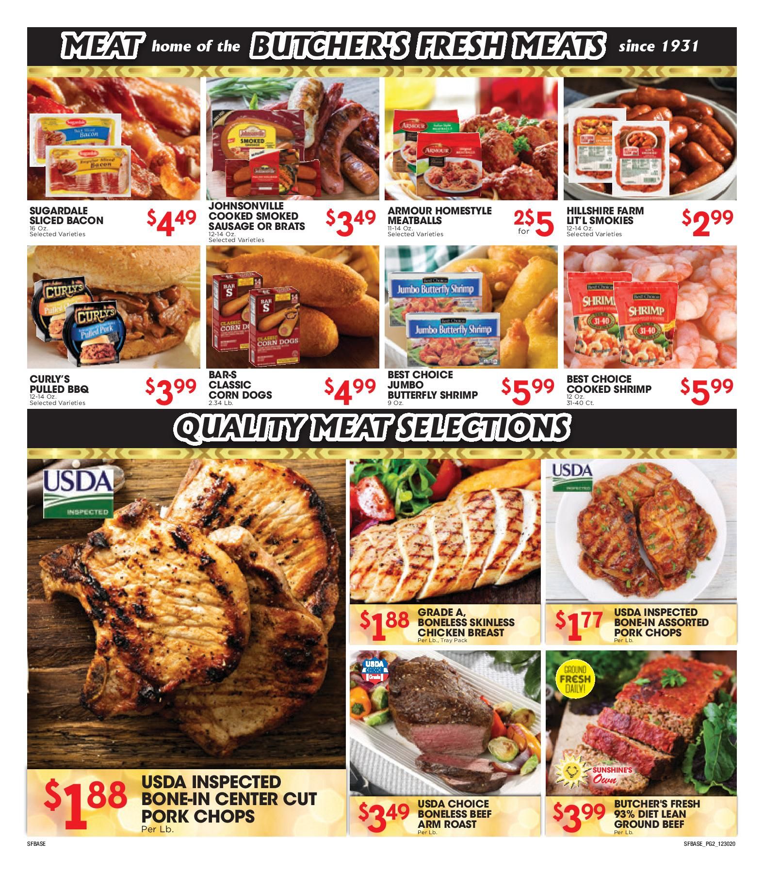 Sunshine Foods New Year Weekly Ad Flyer December 30, 2020 to January 5, 2021