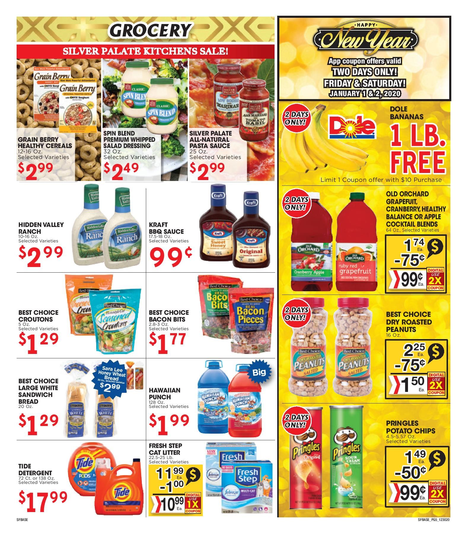 Sunshine Foods New Year Weekly Ad Flyer December 30, 2020 to January 5, 2021