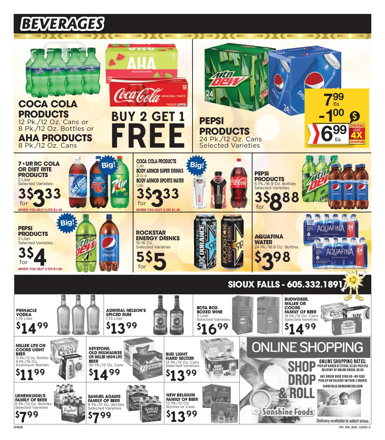 Sunshine Foods New Year Weekly Ad Flyer December 30, 2020 to January 5, 2021