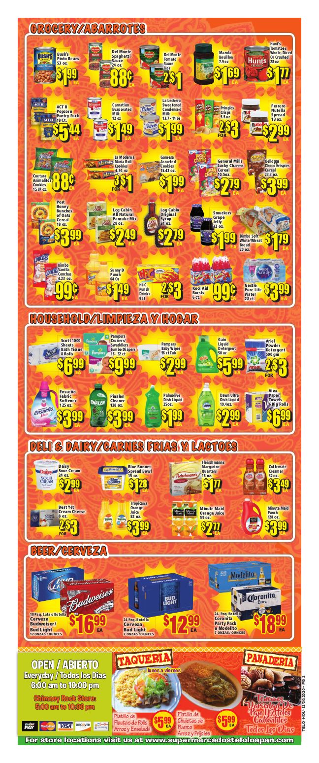 Supermercados Teloloapan New Year Weekly Ad Flyer December 30, 2020 to January 12, 2021