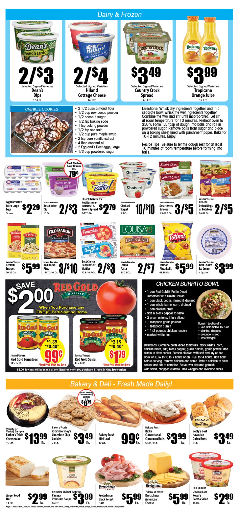Town & Country Supermarket New Year Weekly Ad Flyer December 30, 2020 to January 5, 2021