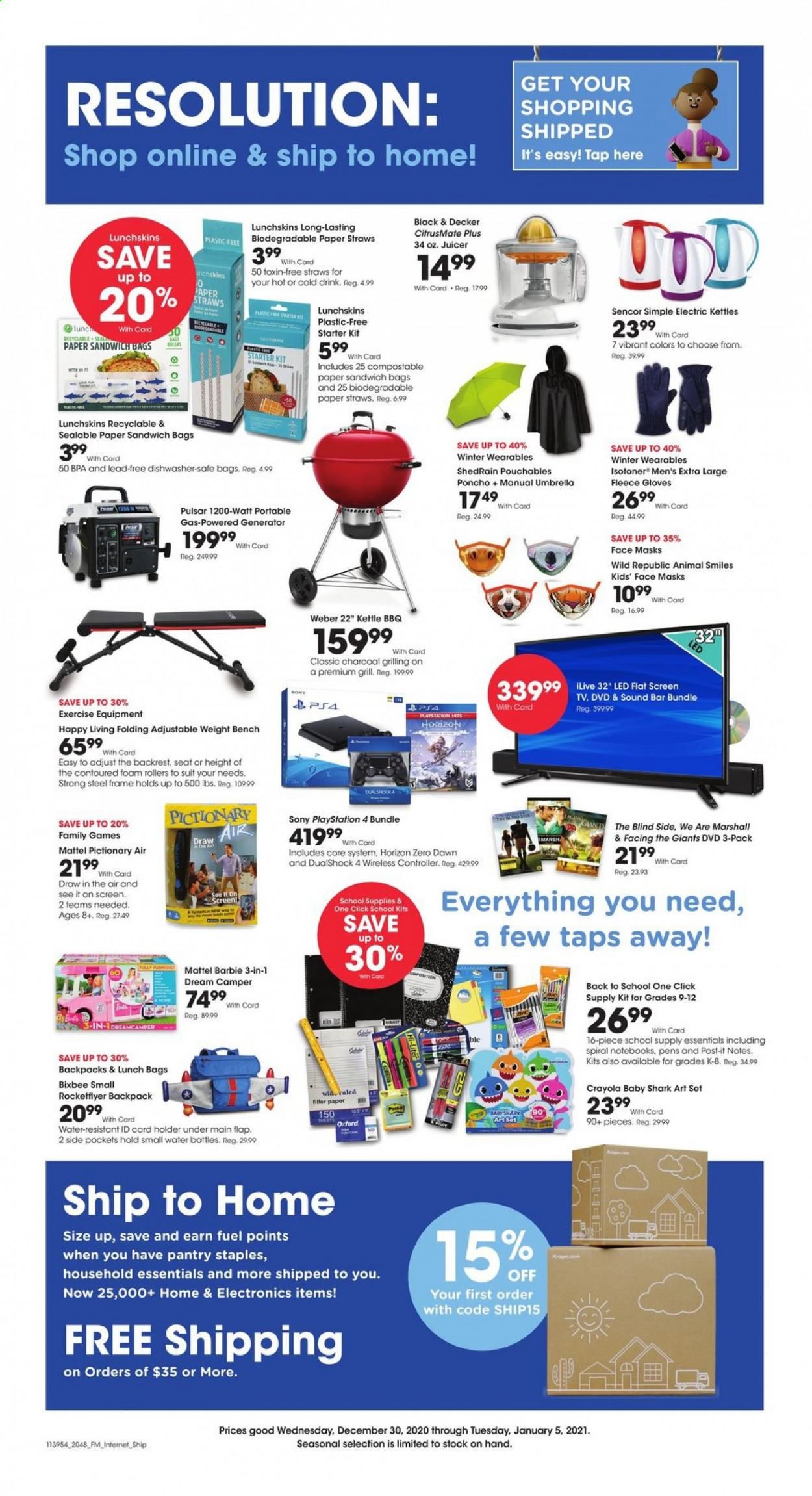 Fry’s Weekly Ad Flyer December 30 to January 5
