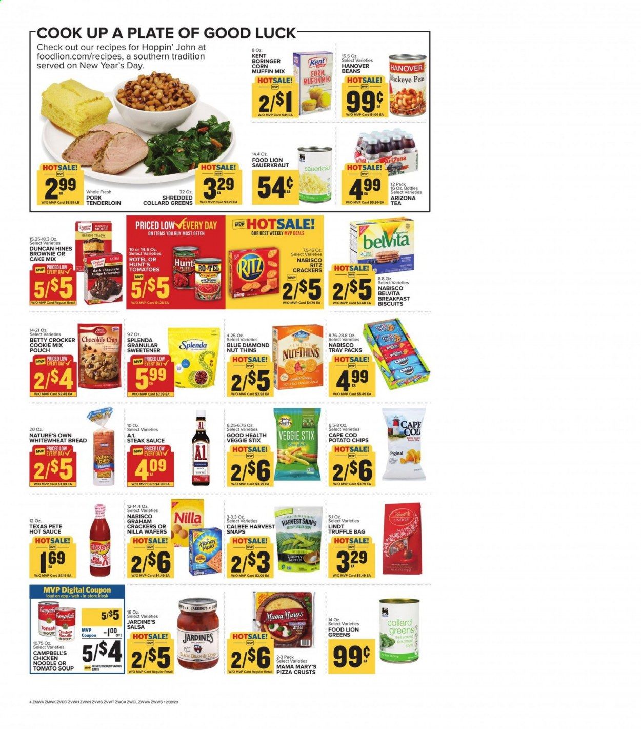 Food Lion (WV) Weekly Ad Flyer December 30 to January 5