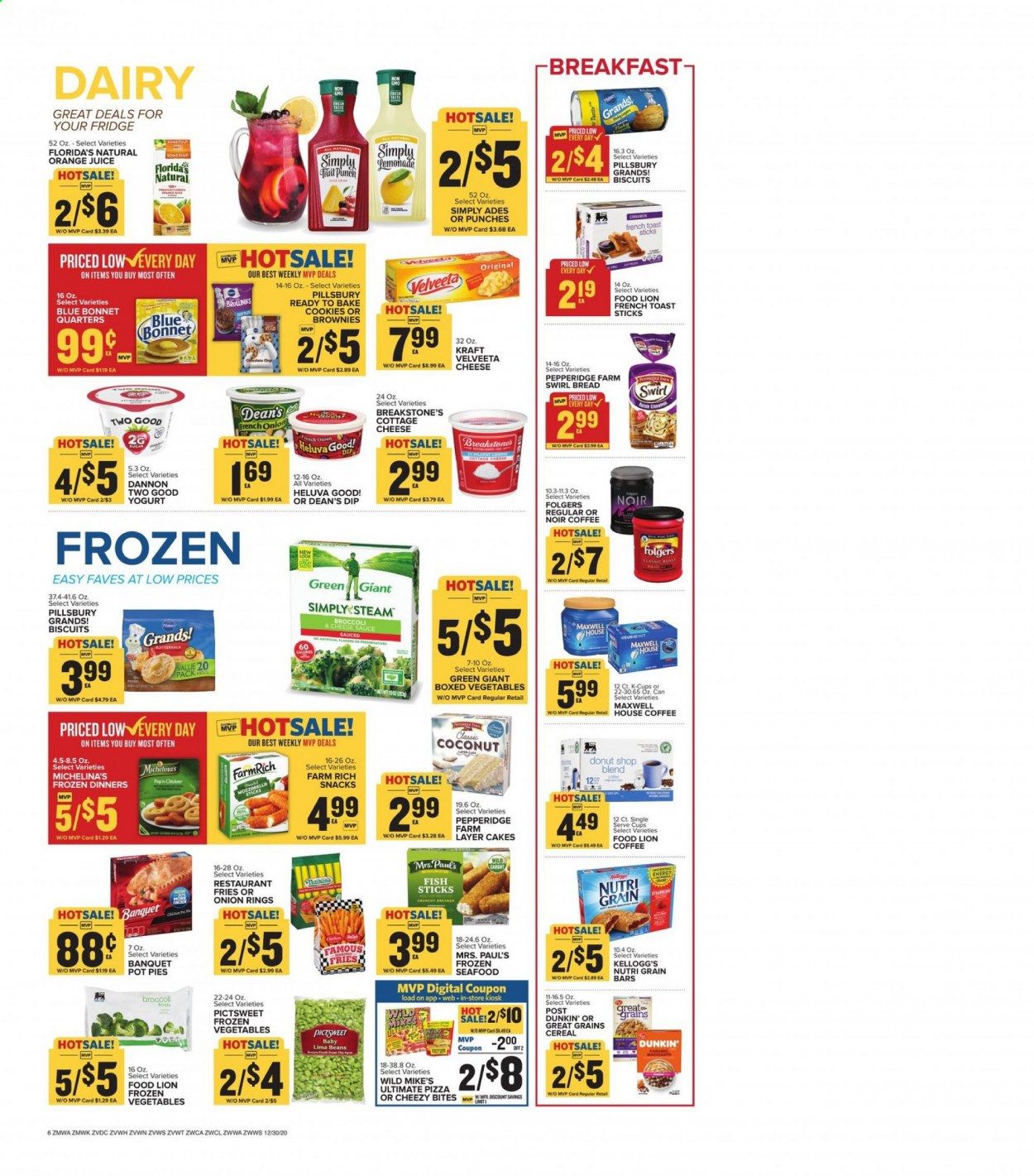 Food Lion (WV) Weekly Ad Flyer December 30 to January 5