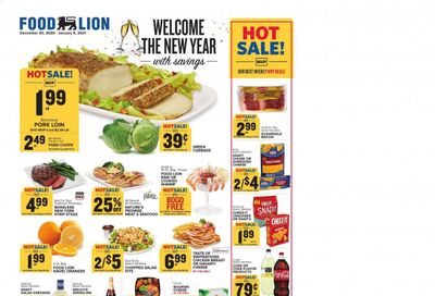 Food Lion (PA) Weekly Ad Flyer December 30 to January 5
