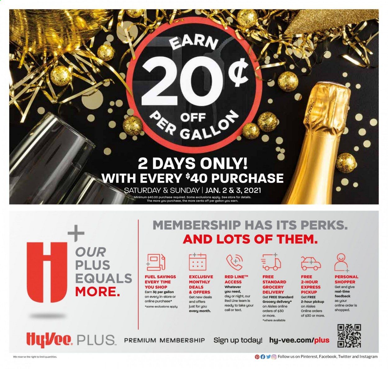 Hy-Vee (IA, IL, KS, MN, MO, NE, SD, WI) Weekly Ad Flyer December 30 to January 6