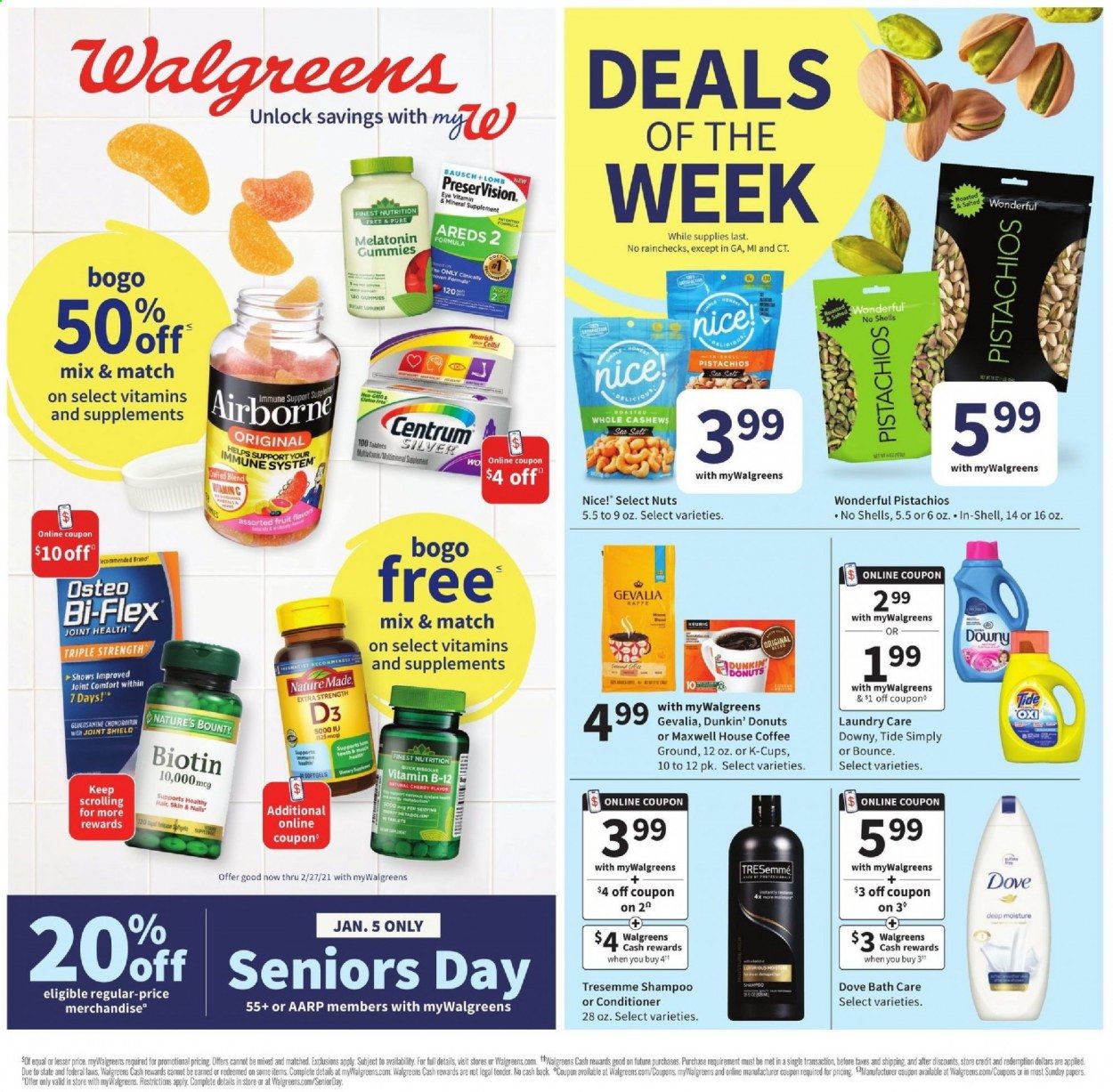 Walgreens Weekly Ad Flyer January 3 to January 9