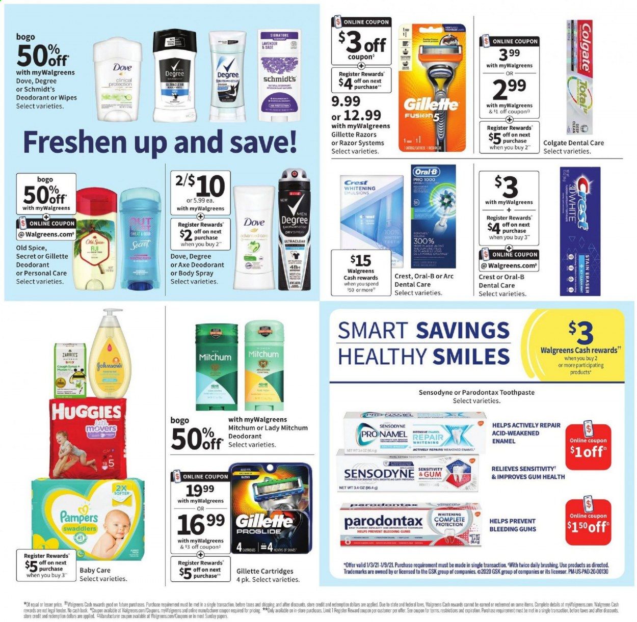 Walgreens Weekly Ad Flyer January 3 to January 9