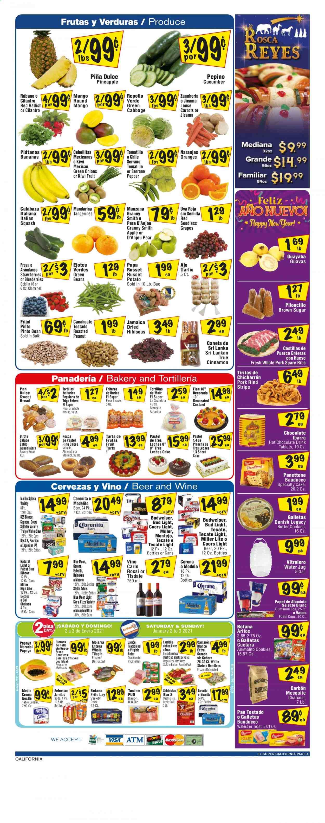 El Super (AZ, CA, NM, NV, TX) Weekly Ad Flyer December 30 to January 5