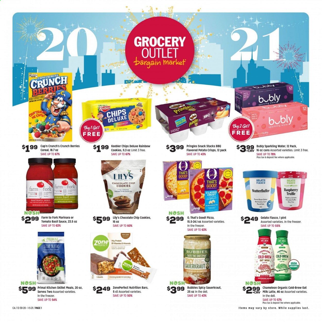 Grocery Outlet Weekly Ad Flyer December 30 to January 5