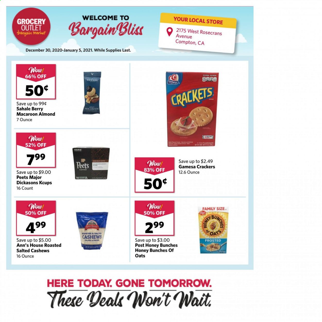 Grocery Outlet Weekly Ad Flyer December 30 to January 5