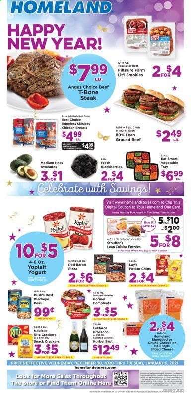 Homeland (OK, TX) Weekly Ad Flyer December 30 to January 5