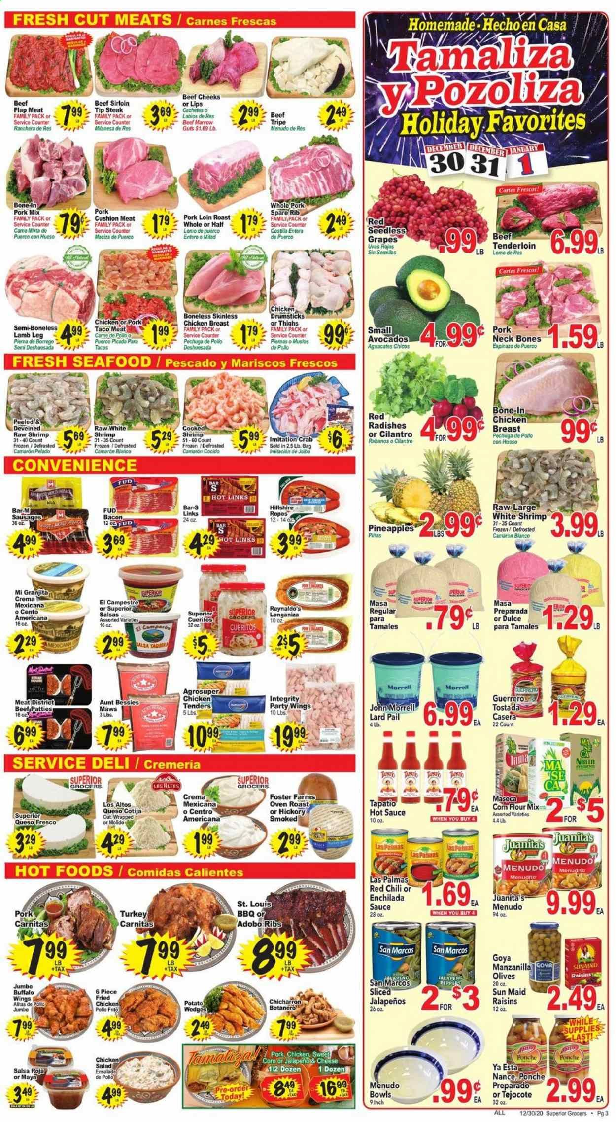 Superior Grocers Weekly Ad Flyer December 30 to January 5