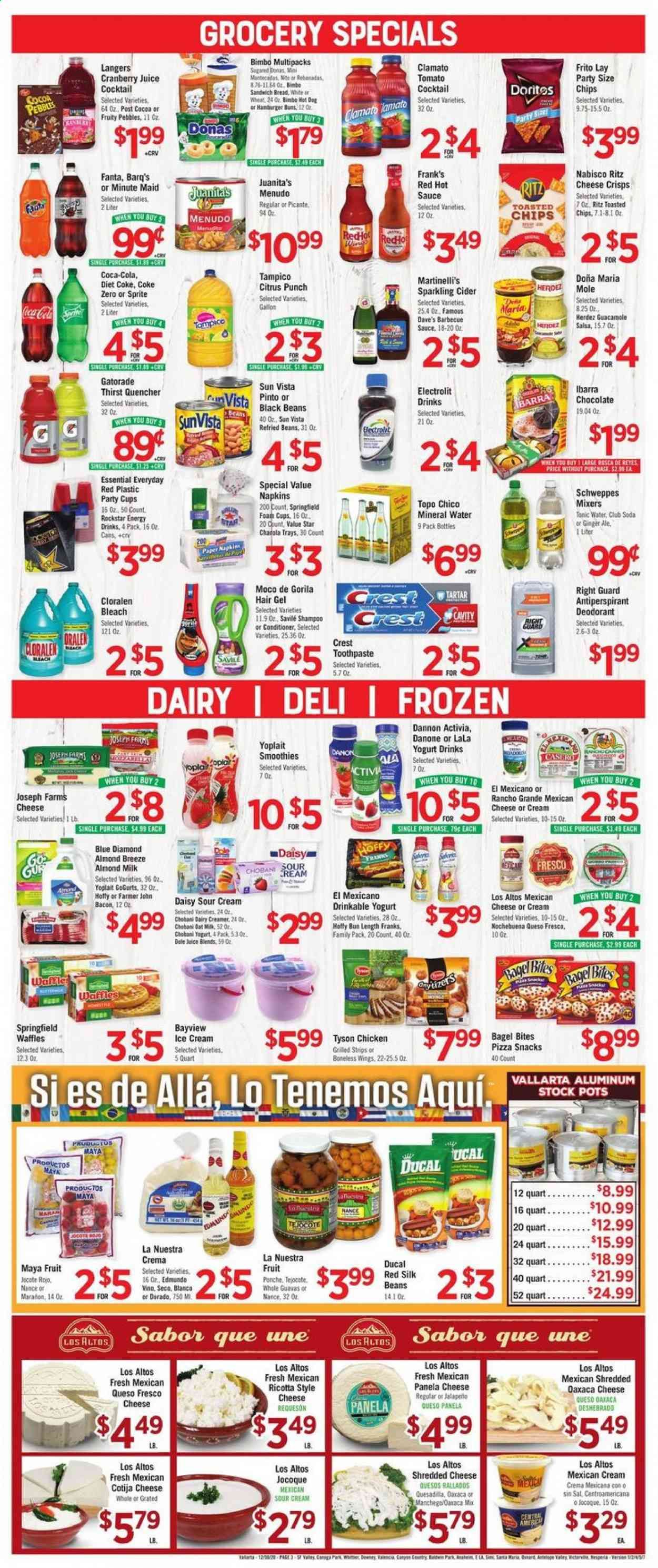 Vallarta (CA) Weekly Ad Flyer December 30 to January 5