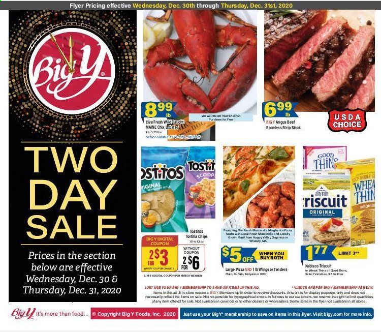 Big Y (CT, MA) Weekly Ad Flyer December 30 to December 31