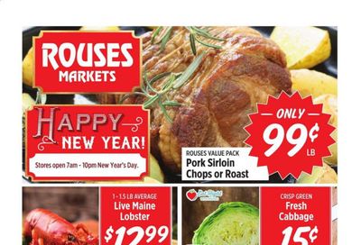 Rouses Markets (AL, LA, MS) Weekly Ad Flyer December 30 to January 6